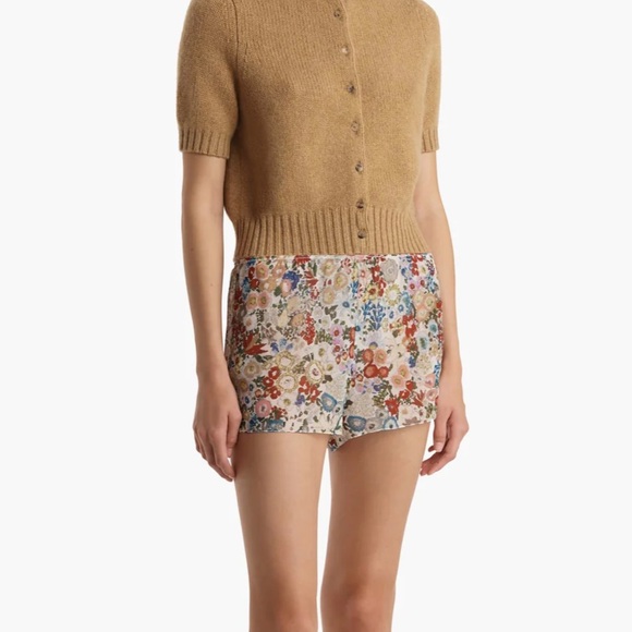 Khaite Nora Cardigan in Biscotti - Picture 2 of 6